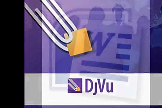 Переведем в текстовый файл из DjVu файла