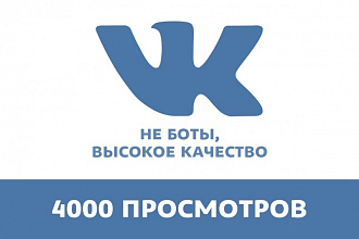Добавлю 4000 просмотров к записи в ВКонтакте