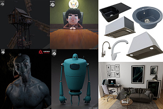 3D, 3D моделирование, Blender