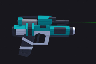 Создам low-poly 3D модель, объект