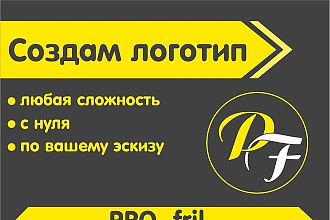 Разработаю дизайн логотипа