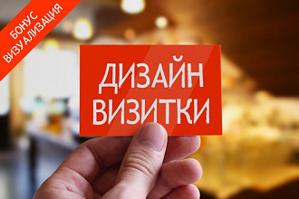 Создам дизайн визитки