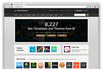 5 тематических премиум шаблонов из ThemeForest.net