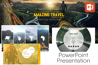 Готовый премиум шаблон презентации Powerpoint