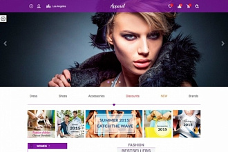 Apparel V1. 4. 0 - одежда И аксессуары woocomerce тема