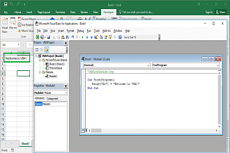 Напишу макрос для Excel на VBA