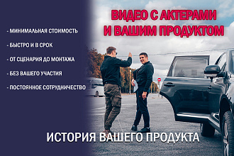 Видеоролик для вашего продукта
