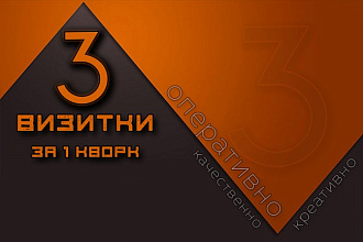 Создам дизайн-макет визитки