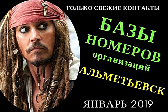 Актуальная База Организаций Альметьевск Январь 2019