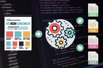 Напишу парсер для сбора необходимой для вас информации на Python