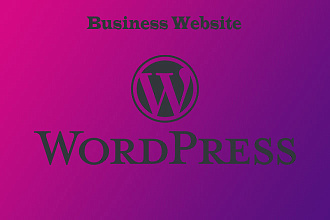 Создам Business Website на WordPress