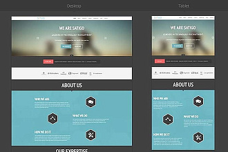 Верстка сайтов по вашему дизайну.html, css, js