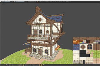 Создание 3D моделей в Blender с текстурированием