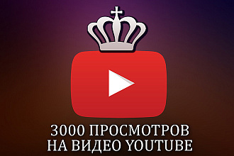 3000 просмотров видео с удержанием на YouTube