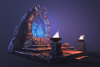 Создам Game Ready модель под ваш заказ Blender. Marmoset. Substance