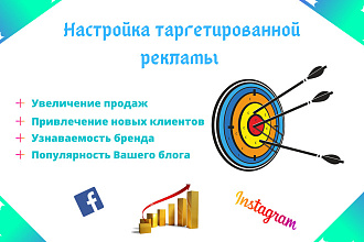 Настрою таргет для Инстаграм