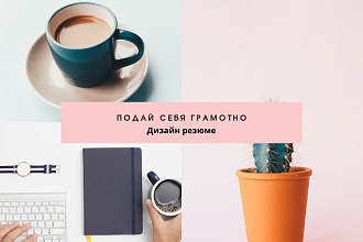 Стильный дизайн резюме