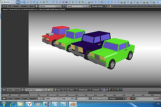 Создание простых low poly моделей