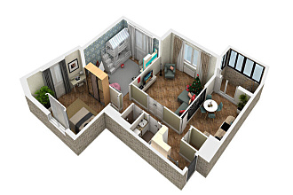 3D визуализация интерьера