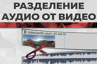 Отделю аудио от видео