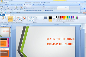Маркетинговые коммуникации