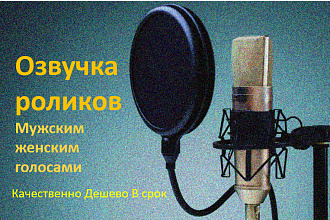 Озвучка промо роликов женским голосом