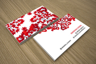 Дизайн визитки. Двухсторонняя