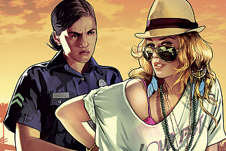 Портрет в стиле гта GTA