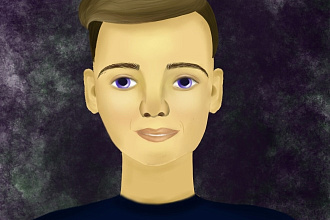 Нарисую портрет в digital