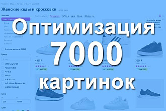 Оптимизация изображений для сайта. Сжатие 7000 картинок