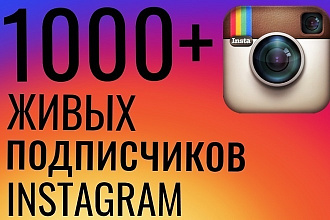 Живые подписчики в ваш Instagram