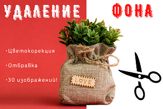Профессиональное удаление фона для интернет-магазинов. Обработка