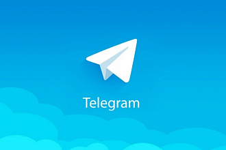 300 живых людей подписавшихся на канал в Telegram