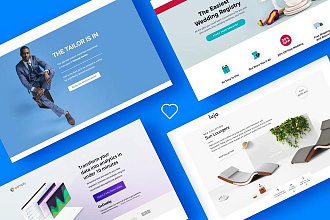 Создание лендинга на популярных платформах