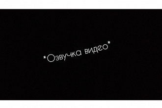 Озвучка видео