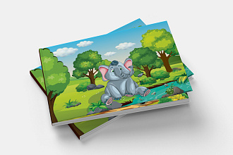 Разработаю векторную иллюстрацию для детской книги