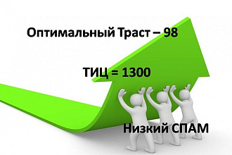 Опубликую 3 статьи на сайте с Траст 98 по CheckTrust, не профиль