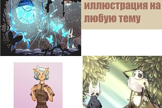Иллюстрация в цвете