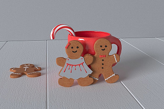 Выполню 3d модель, игровую или для визуализации