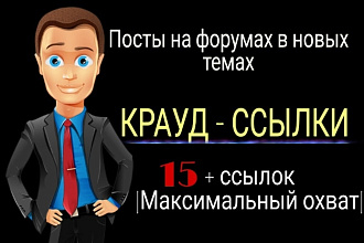 16 ссылок, естественные тексты. Привлекаем клиентов на ваш сайт