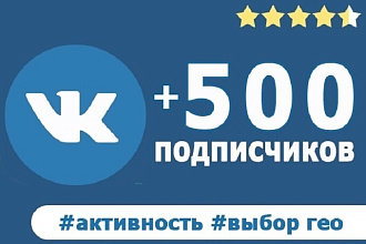 500 и больше подписчиков. VK, инстаграмм, ютуб, одноклассники итд