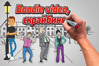 Doodle video, скрайбинг, видео о вашем бизнесе