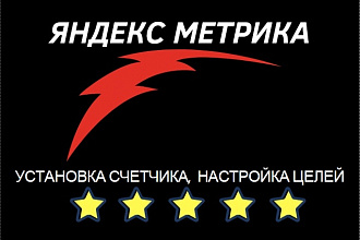Установлю Я. Метрику и настрою цели