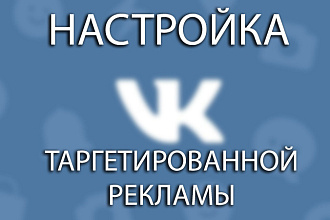 Настройка + ведение таргетированной рекламы в ВК
