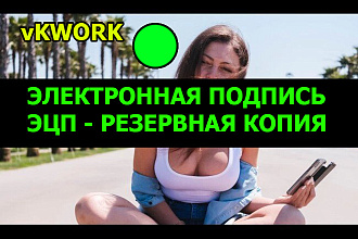 Резервная копия ЭЦП, Электронная подпись