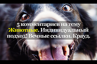 5 тематических комментариев. Животные. Вечные ссылки. Крауд