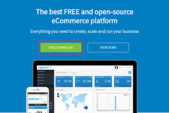 Установлю Opencart CMS на хостинг, зарегистрирую хостинг