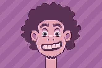 Нарисую вас в стиле pixel art