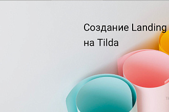Разработка и создание уникальных Landing Page на Tilda
