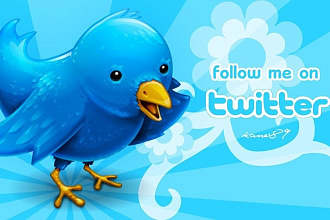 1700 подписчиков в ваш аккаунт Twitter